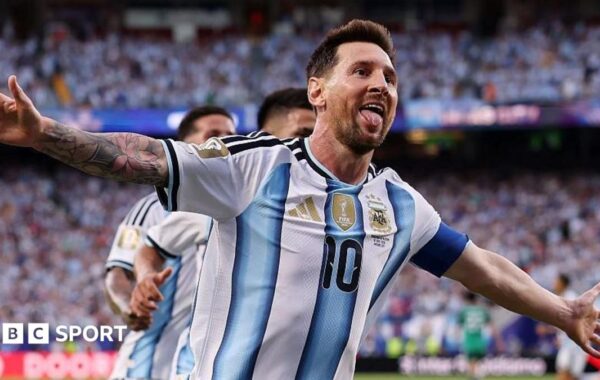 Messi shkëlqen: hat-trick dhe gol i