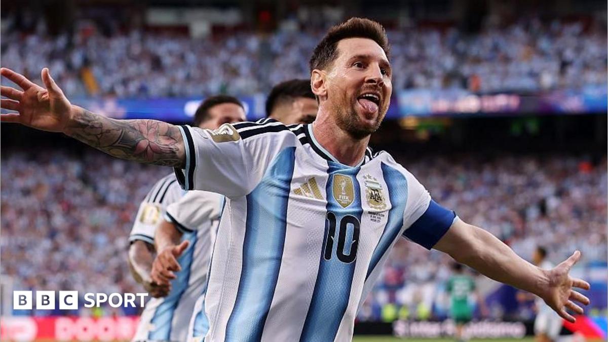 Messi shkëlqen  hat trick dhe gol i 16 të  Argjentina mposht Algjerinë 3 0