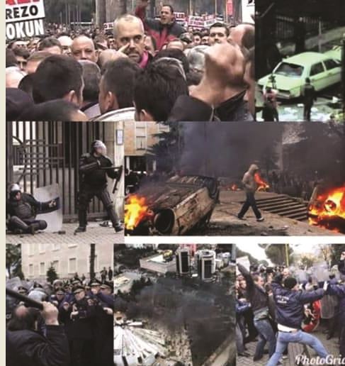  Kam njohur shijen e gjakut në protesta   Rama kthehet pas në 2011  kujton para gazetarëve të BE 4 vrasjet në bulevard