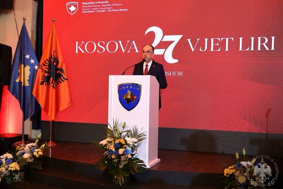 Begaj në Prishtinë  Shqipëria mbështetje e pakushtëzuar për Kosovën