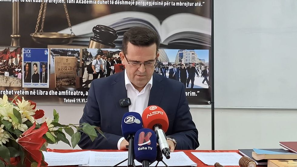 Selmani  Provimi i jurisprudencës mund të jepet shqip  institucionet të ndjekin shembullin e UT së