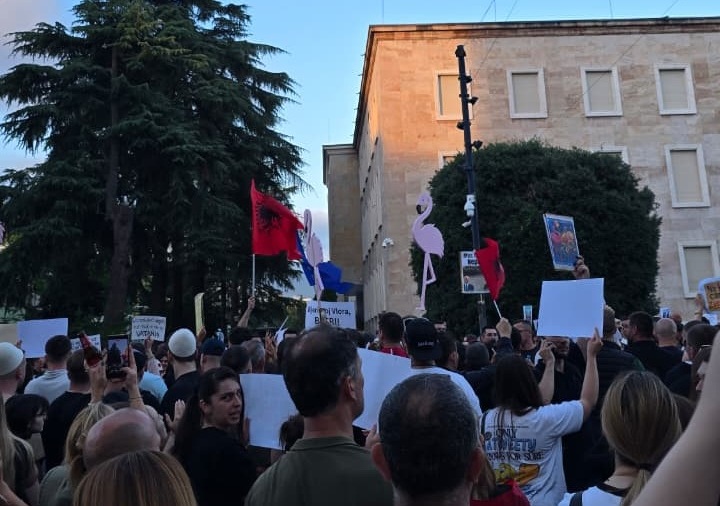 Protesta qytetare kundër projektit të Zvërnecit  reagon BE  Mbro natyrën  sa je në kohë