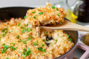 Pasta me Pulë Cordon Bleu në