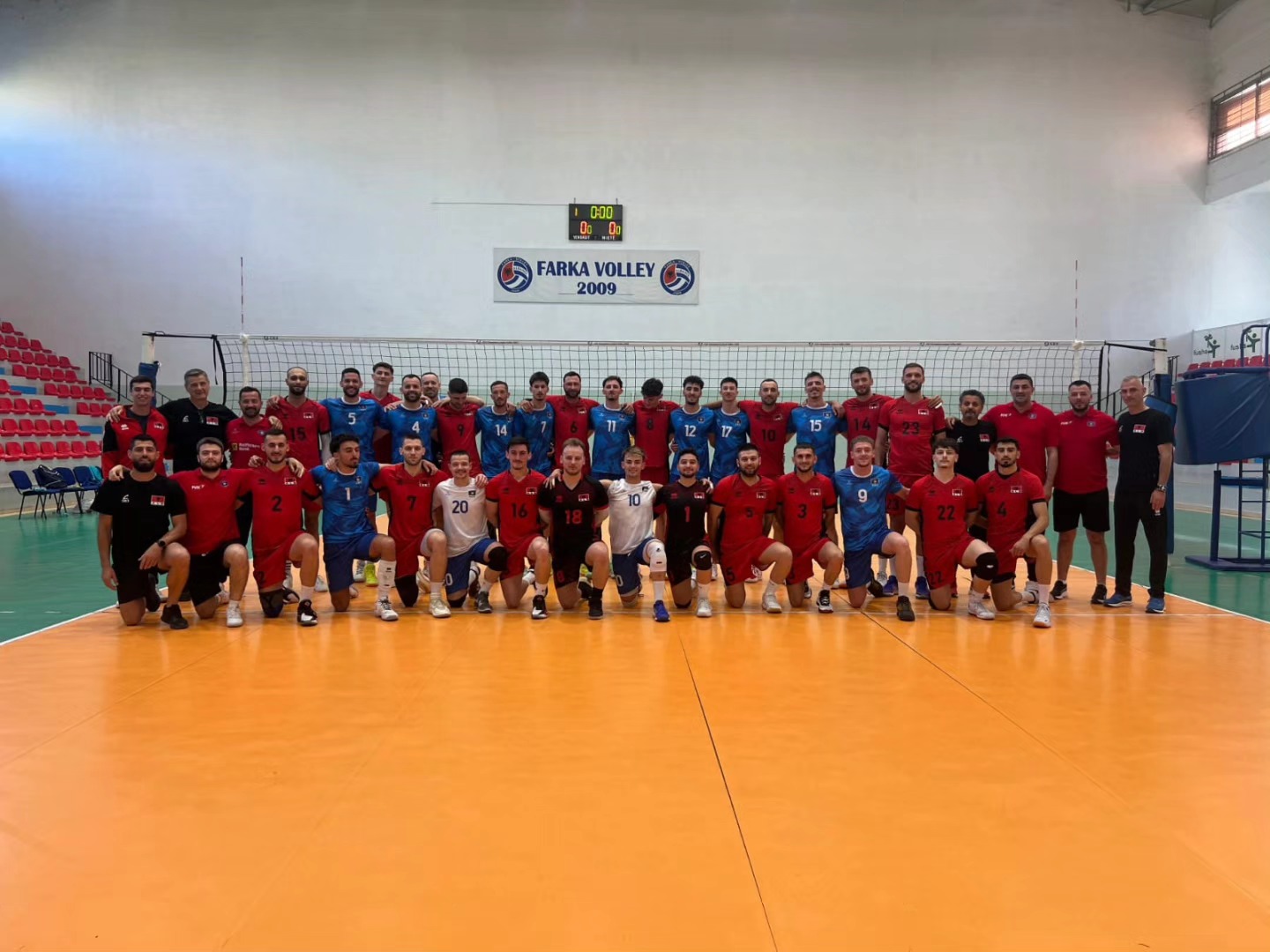 Volejboll djem  Shqipëria fiton miqësoren ndaj Kosovës