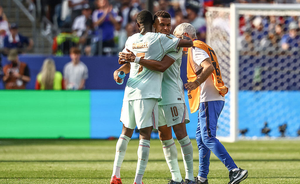 Mbappé e Dembélé