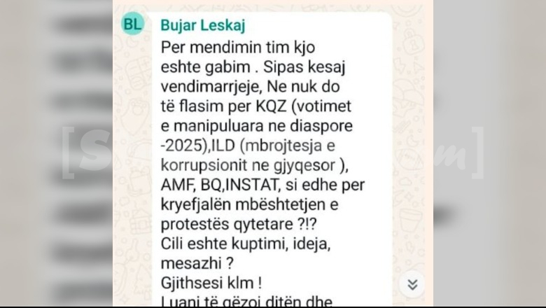 Bojkoti i Kuvendit, zbulohen mesazhet në