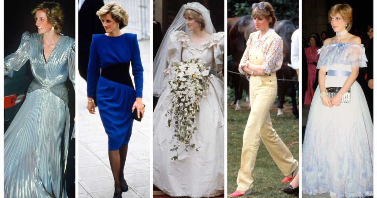 Evolucioni i stilit të Princeshës Diana: