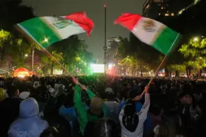 në Mexico City pas fitores