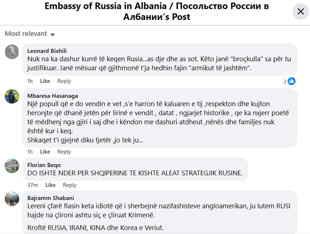 Rusia, Irani