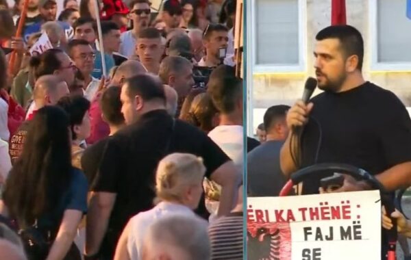 degjeneron gjuha e protestuesve para
