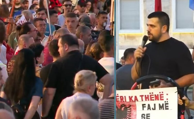 degjeneron gjuha e protestuesve para