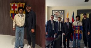 Nga Tirana në  Camp Nou   Olsi Rama zbulon rolin në transferimin e Adeyemit te Barcelona