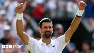 Djokovic thyen rekordin e Federer në Wimbledon dhe kualifikohet në çerekfinale