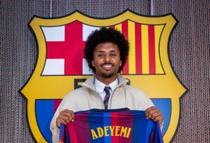 Barça  Adeyemi prezantohet  Jam rritur me Messin dhe Ronaldinhon