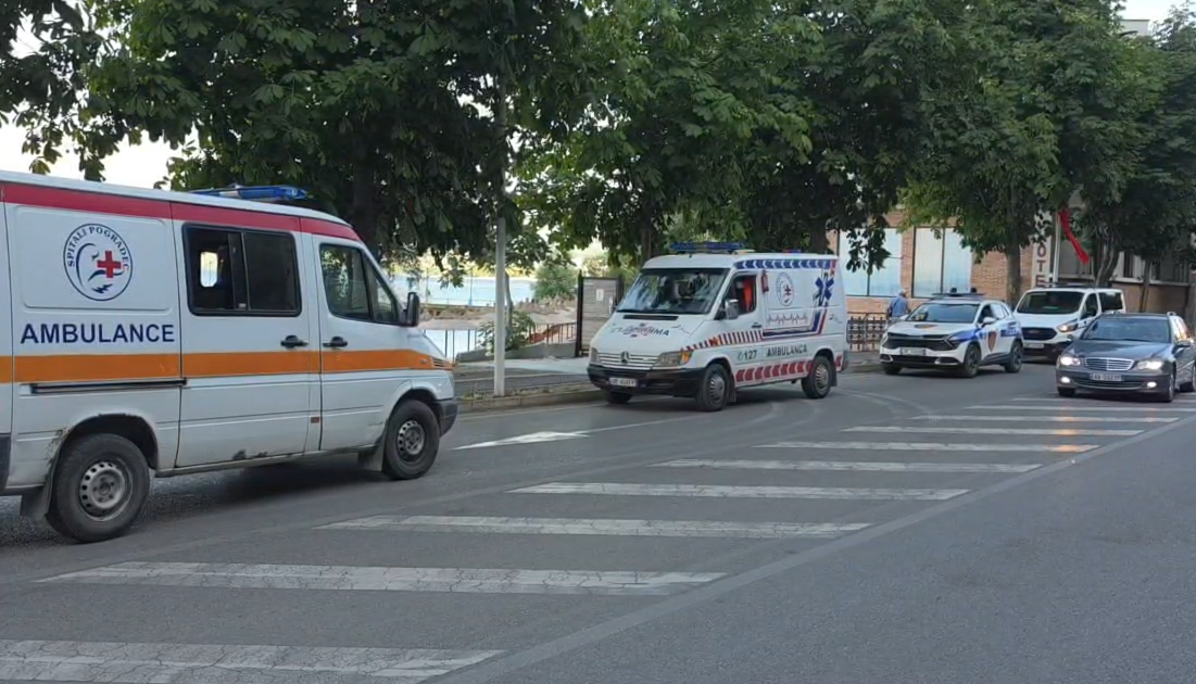 në pjesën e motorit të