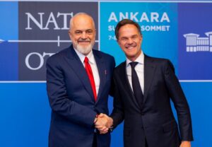 Samiti i NATO s në Ankara  Rama pritet nga Rutte