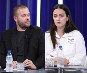  Kush je ti moj që të më hedhësh mua vezë    aktivistja debaton me Bidon  Je emëruar nga një piktor