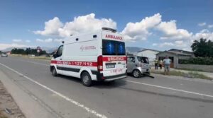 Aksident mes tre automejteve në aksin rrugor Korçë Pogradec  një i plagosur