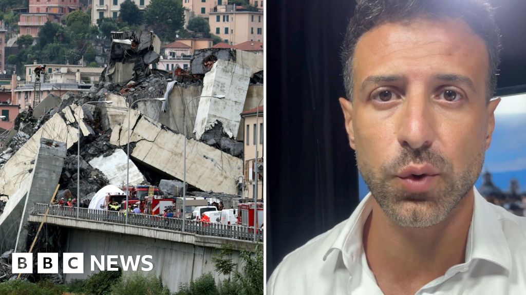 shembjen e urës Morandi në