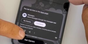 Anashkalimi i bllokimit të ekranit në Android i lejon Gemini të dërgojë SMS pa verifikim