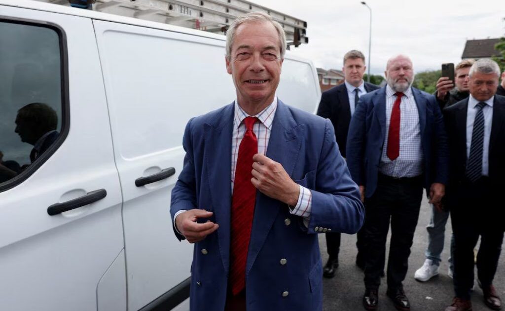 Farage përballet me