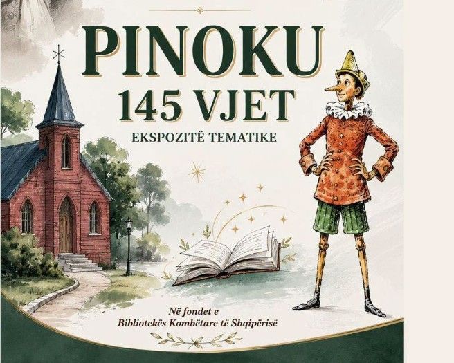Pinoku 145-vjeçar në ekspozitën e qendrës