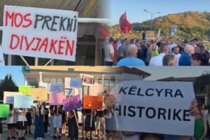Reforma Territoriale, Protesta nga Divjaka në