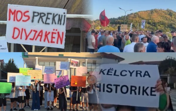 Reforma Territoriale, Protesta nga Divjaka në
