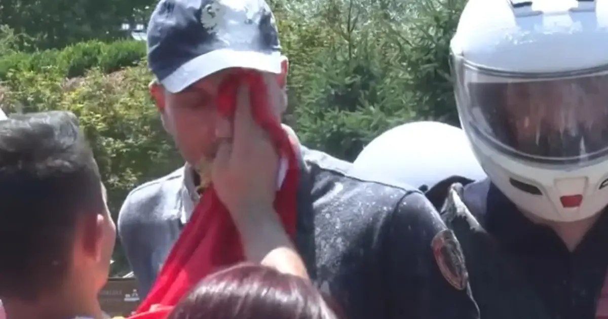 nga protesta e djeshme para