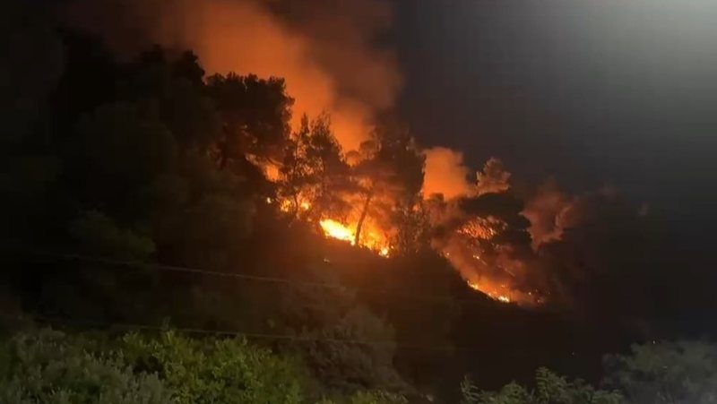 vatra e zjarrit në Drenije