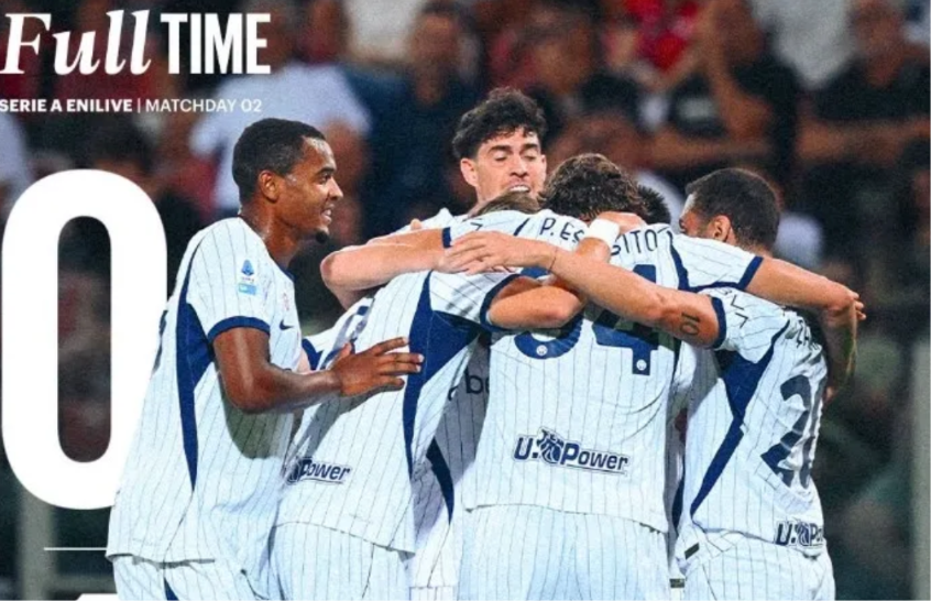 Interi fiton ndaj Cagliarit dhe merr