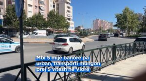 Mbi 5 mijë banorë pa urban  transporti mungon prej 5 vitesh në Vlorë