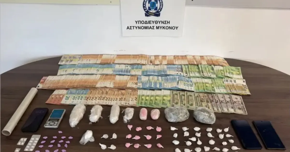 Shpërndanin drogë në Mykonos, arrestohen dy