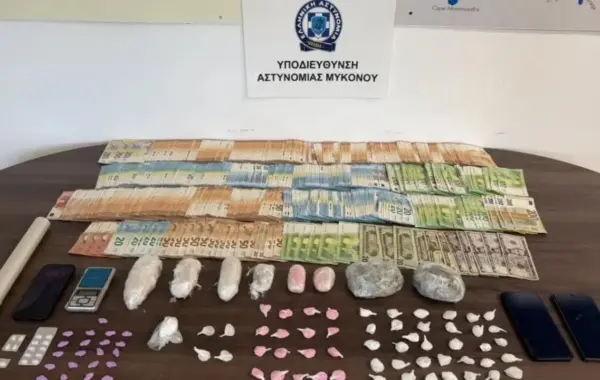 Shpërndanin drogë në Mykonos, arrestohen dy