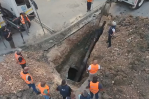 “varrosur” në kolektorin e ujërave