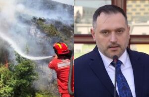  Situata është nën kontroll   Harta e zjarreve në vend  ministri Nufi  Operacion pa ndërprerje  nuk ka rrezik për zona
