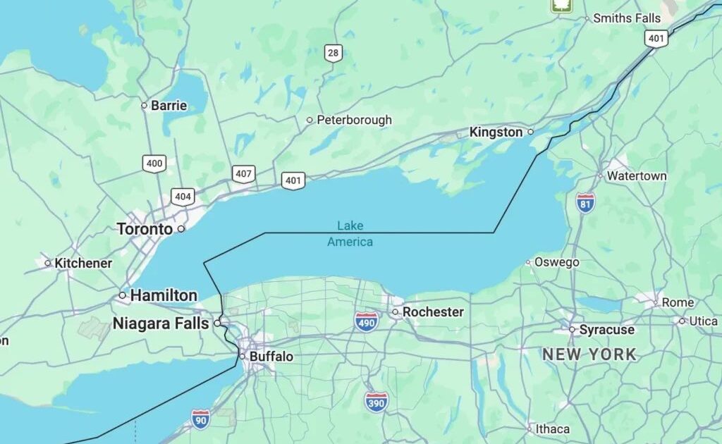 Ontario në “Liqeni Amerika”