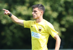 Mbrojtësi i kombëtares shqiptare shkëlqen në miqësore  Pilo shënon 2 gola