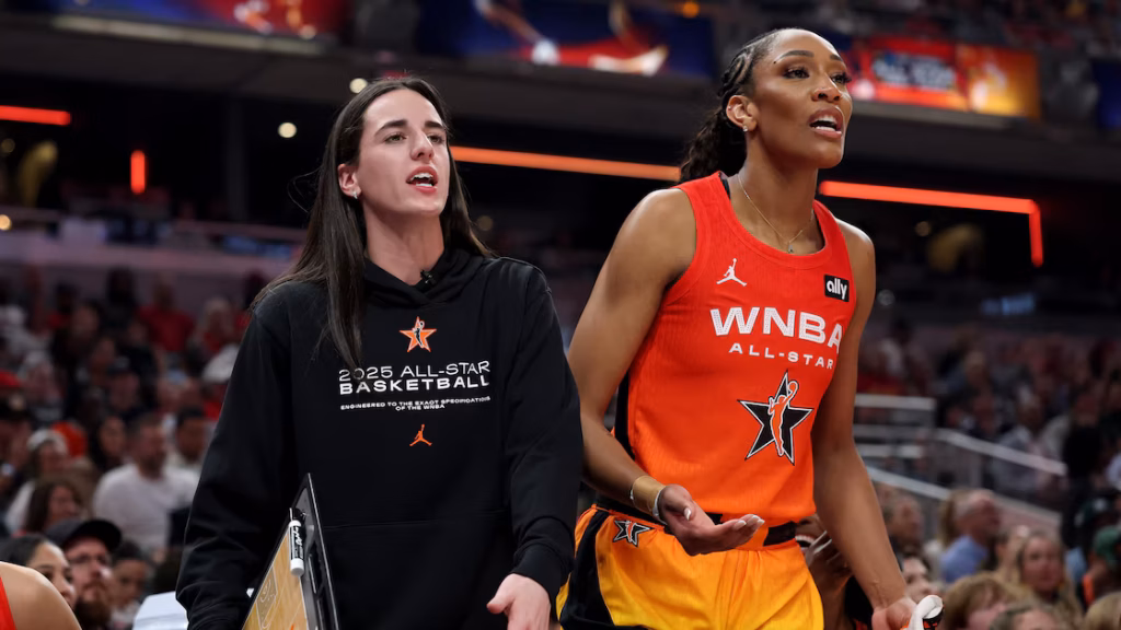 A ja Wilson  Caitlin Clark dhe Angel Reese fitojnë çmimet e AP  mesataret e sezonit 2026 në WNBA