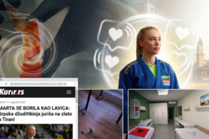 “Skandali” i xhudistes lituaneze në Tiranë,