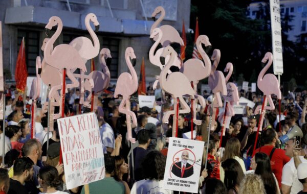 Censurë, IA dhe deepfake: Lufta online rreth ‘Revolucionit të Flamingove’