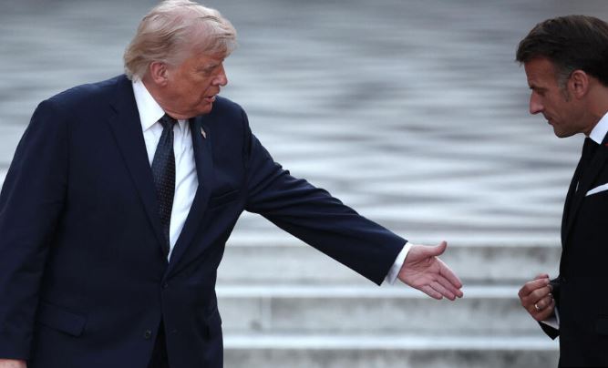 Trump Macron  bisedime  pozitive  për Lindjen e Mesme dhe Ukrainën