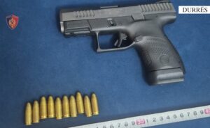 Qarkullonte i armatosur me pistoletë  arrestohet 30 vjeçari në Durrës