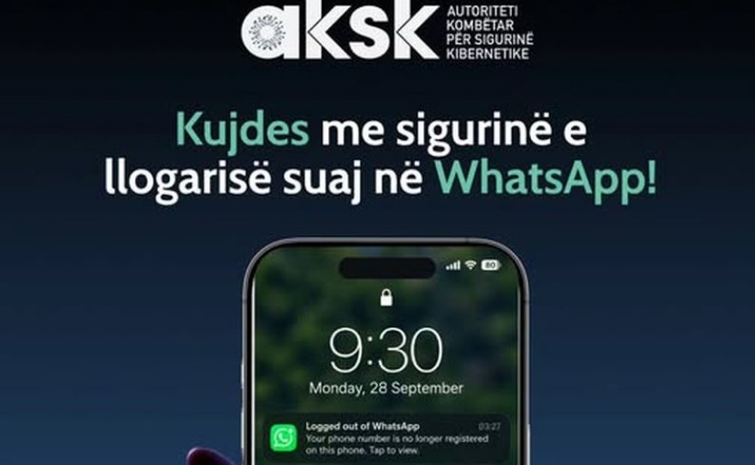 Alarm për rrjetin WhatsApp  AKSK paralajmëron për kompromentimin e llogarive dhe apelon për kujdes  Ja hapat dhe masat që d
