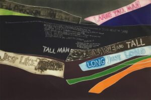 Tall Man Just Long and Tall, intaglio, 1971, nga Ben Wigfall