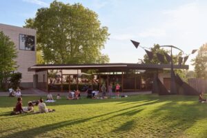 Ndërtesa e re e galerisë Wyss në Fondation Beyeler, Riehen të Bazelit, e projektuar nga arkitekti Peter Zumthor