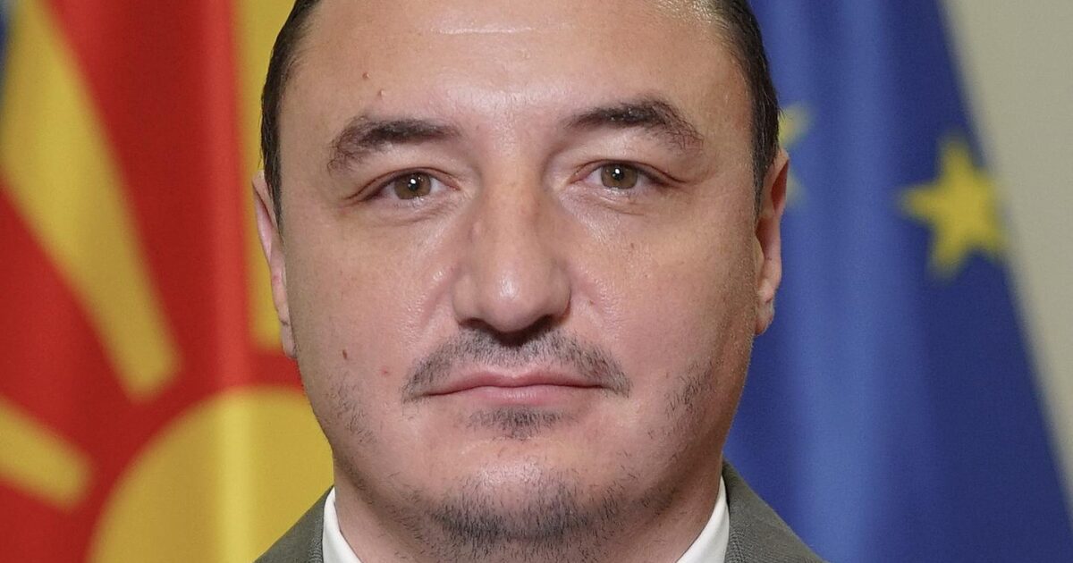 Borko Ristovski, ministri i Sportit i Maqedonisë së Veriut