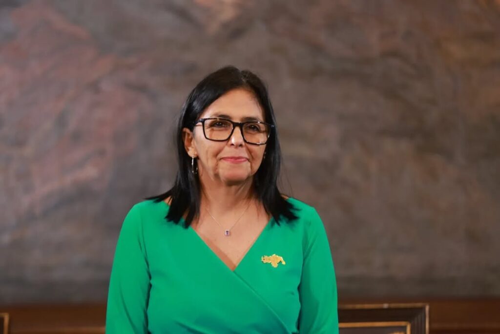 Trump  Bisedova me presidenten e përkohshme të Venezuelës  Delcy Rodriguez  për zgjedhjet