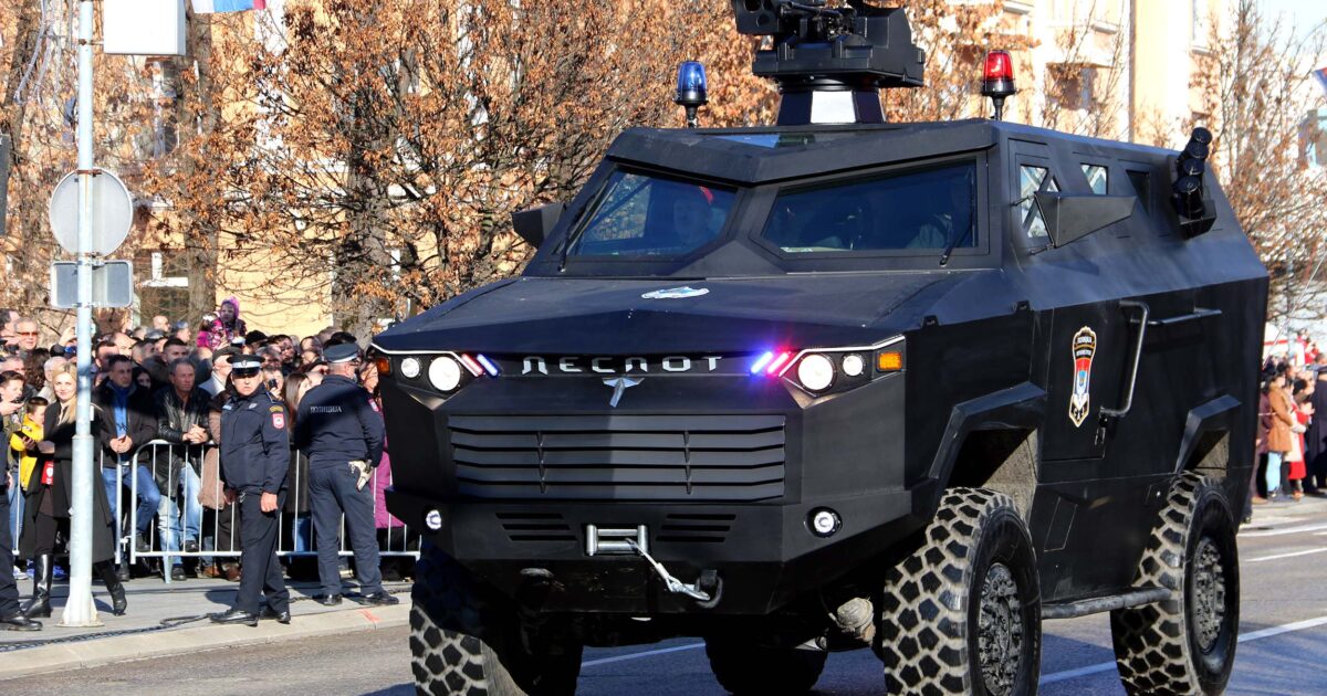 Mjeti i blinduar Despot i kompanisë TRB