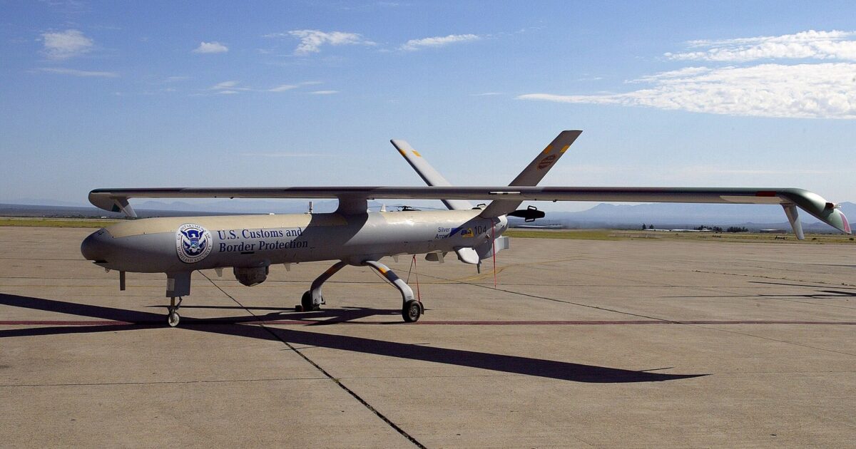 Droni Hermes 450 i prodhuar nga Elbit Systems (foto arkive)